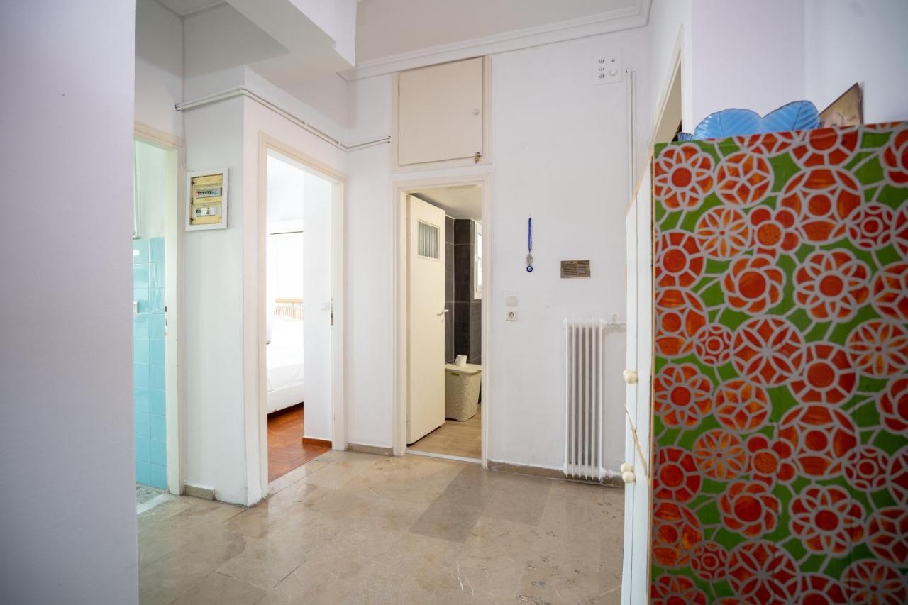 Dimotiko Theatro Metro St. 1 Bedroom 4 Pers. Flat Piraeus Buitenkant foto